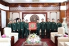 Trường Đại học Chính trị nghiên cứu thực tế tại  Bộ Chỉ huy quân sự tỉnh Nghệ An