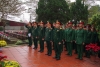 Tiểu đoàn 5 tổ chức dâng hương, dâng hoa tại  Nghĩa trang Liệt sỹ xã Yên Xuân, thành phố Hà Nội