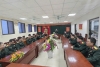 Đoàn nghiên cứu thực tế Khoa Quân sự chung xây dựng quyết tâm cao hoàn thành thắng lợi nhiệm vụ.
