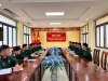Đoàn công tác Khoa Bắn súng, Khoa Giáo dục thể chất  nghiên cứu thực tế tại Trung đoàn 2, Sư đoàn 3, Quân khu 1
