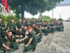 “Bát nước thao trường” - tiếp thêm động lực  cho học viên hành quân huấn luyện dã ngoại
