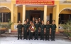 Trung tướng Trần Trung Khương, Chính ủy Nhà trường chúc mừng Ban Biên tập Tạp chí Khoa học Chính trị quân sự và Wesite Trường Đại học Chính trị, nhân ngày Báo chí cách mạng  Việt Nam 21/6