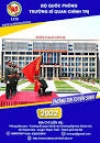 HỘI ĐỒNG TUYỂN SINH TRƯỜNG SĨ QUAN CHÍNH TRỊ THÔNG BÁO ĐIỂM CHUẨN VÀ DANH SÁCH THÍ SINH TRÚNG TUYỂN ĐÀO TẠO ĐẠI HỌC QUÂN SỰ NĂM 2022