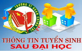 Thông báo Tuyển sinh đào tạo trình độ thạc sĩ năm 2021