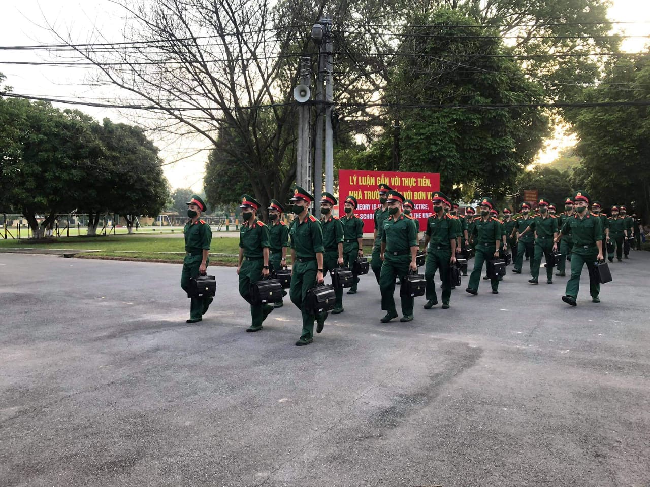 Tiểu đoàn 2 nghiêm túc chống dịch COVID-19