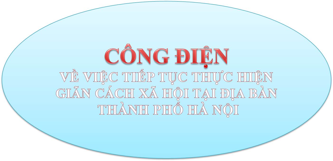 Thành phố Hà Nội tiếp tục thực hiện giãn cách xã hội đến 06h00 ngày 06/9/2021