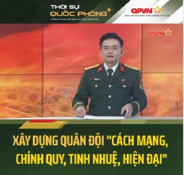 Xây dựng Quân đội nhân dân cách mạng, chính quy, tinh nhuệ, hiện đại