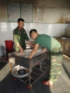 Giữ lửa bếp ăn, sáng tâm người lính hậu cần