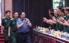 Thủ tướng Chính phủ Phạm Minh Chính dự và phát biểu chỉ đạo tại Hội nghị Quân chính toàn quân 6 tháng đầu năm 2023