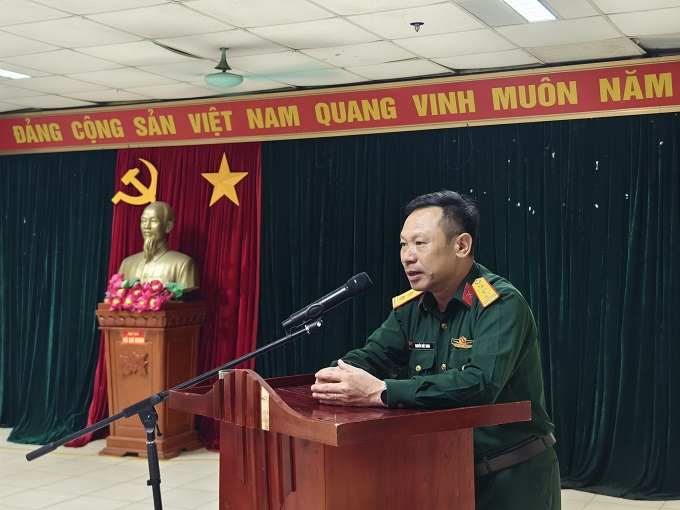 Bồi dưỡng nội dung, phương pháp tiến hành công tác bảo vệ an ninh chính trị nội bộ, công tác dân vận trước diễn tập chiến thuật vòng tổng hợp cuối khóa